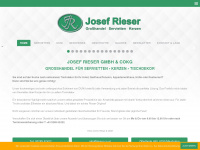 rieser.co.at Webseite Vorschau