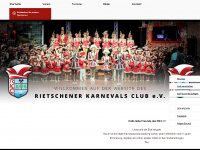 rietschen-karneval.de Webseite Vorschau