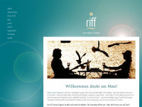 riff-strandbar.de Webseite Vorschau