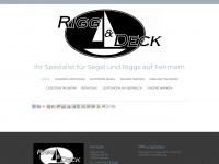 rigg-deck.de Webseite Vorschau