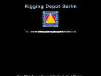 rigging-depot-berlin.de Webseite Vorschau