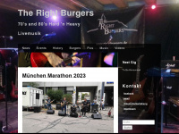 rightburgers.de Webseite Vorschau