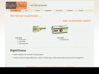 rightchoice.de Webseite Vorschau