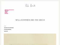 rikbeck.de Webseite Vorschau