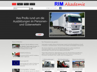 rim-akademie.de Webseite Vorschau