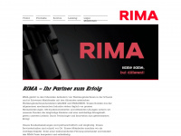 rimaag.ch Webseite Vorschau