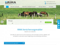 rima-makler.de Webseite Vorschau