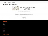 rimann-immobilien.ch Webseite Vorschau