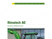 rimatech-ag.ch Webseite Vorschau