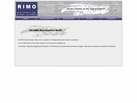 rimo-maschinenbau.de Webseite Vorschau