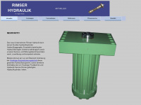 rimser-hydraulik.at Webseite Vorschau