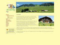 rinderalp.ch Webseite Vorschau