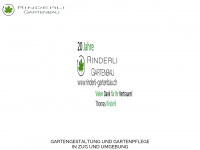 rinderli-gartenbau.ch Webseite Vorschau