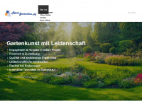 riner-gartenbau.ch Webseite Vorschau