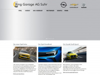 ring-garage.ch Webseite Vorschau