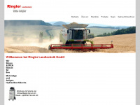 ringler-landtechnik.de Webseite Vorschau