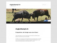 ringkuhkampf.ch Webseite Vorschau