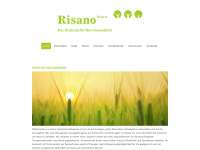 risano.ch Webseite Vorschau