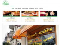 ristorante-alforno.ch Webseite Vorschau