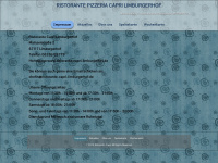 ristorante-capri-limburgerhof.de Webseite Vorschau