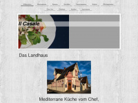 ristorante-il-casale.de Webseite Vorschau