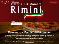 ristorante-rimini.de Webseite Vorschau
