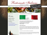 ristoranteitaliano.de Webseite Vorschau