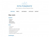 rita-pongratz.de Webseite Vorschau
