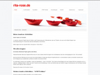 rita-rose.de Webseite Vorschau