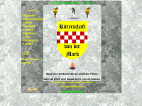 ritterschaft-mark.de Webseite Vorschau