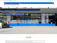 riviera-couleurs.ch Webseite Vorschau