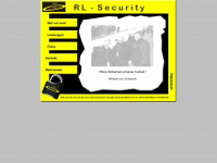 rl-security.de Webseite Vorschau