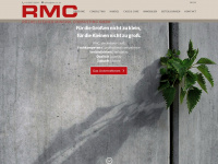 rmc.co.at Webseite Vorschau