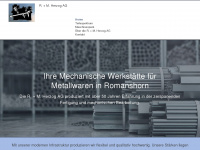 rmherzogag.ch Webseite Vorschau