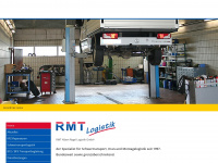 rmt-logistik.de Webseite Vorschau