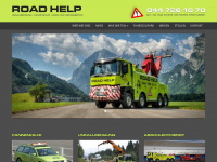 road-help.ch Webseite Vorschau