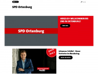 spd-ortenburg.de Webseite Vorschau