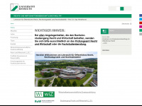 windthorst.uni-bayreuth.de Webseite Vorschau