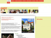 harfe-oldenburg.de Webseite Vorschau
