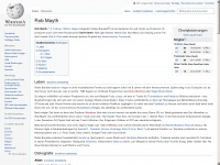 rob-mayth.de Webseite Vorschau