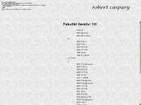 robert-caspary.de Webseite Vorschau