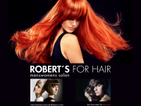 robert-for-hair.at Webseite Vorschau
