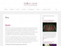 robert-goestl.de Webseite Vorschau