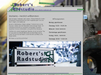 roberts-radstudio.de Webseite Vorschau