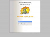 robin-stricker.de Webseite Vorschau