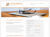 robioneck.de Webseite Vorschau