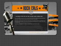 rock-cats.de Webseite Vorschau
