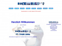 rock-for-balu.de Webseite Vorschau