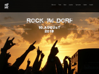 rock-im-dorf.de Webseite Vorschau