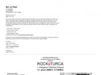 rockaturca.de Webseite Vorschau